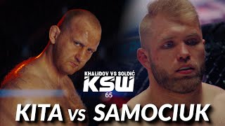 KSW 65 Michał Kita vs Marek Samociuk [upl. by Alexei]