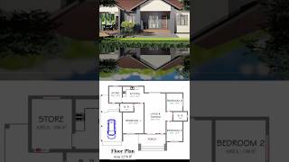 3 Bed Rooms House home housedesign architecture [upl. by Hurty]