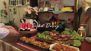 Cooking Vlog aesthetic 🍒  Menyajikan menu rumahan dari dapur pedesaan 🫕  hidup tenang di desa 🍂 [upl. by Manuela]