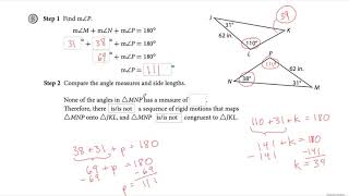 Geometry 52  ASA Triangle Congruence [upl. by Llevad50]