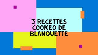 3 recettes cookeo de blanquette [upl. by Acirederf]