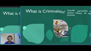 CRIMINALISTICS IN CRIMINAL INVESTIGATION  ONLINE CLASS [upl. by Bello829]