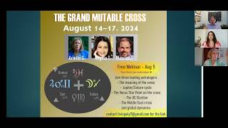 The Mutable Cross of August 2024 presented by 3 Leading Astrologers [upl. by Nakasuji]