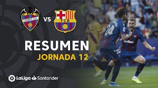 Resumen de Levante UD vs FC Barcelona 31 [upl. by Bounds506]