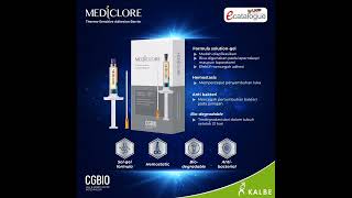 MEDICLORE syringe 5 ml dengan Poloxamer dan Chitosan untuk mencegah adhesi pasca operasi [upl. by Rae]