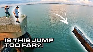 EXTREME Parkour Ninja Warrior ABANDONED PIER 🇬🇧 [upl. by Ernesta]