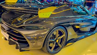 KOENIGSEGG ATTACK JESKO ODIN  Gold Plated 3M FASTEST SUPERCAR HYPERCAR 0100kmh 25s Absolut [upl. by Halli]