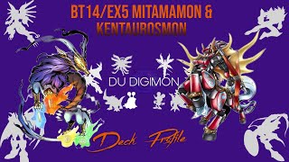 Digimon TCG BT14 EX5 Mitamamon Deck Profile [upl. by Salvador]