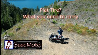 Essential Gear for Motorcyclists Flat Tire Survival [upl. by Coco]