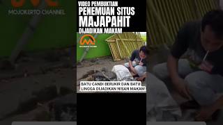 penemuan situs Majapahit di makam Mojokerto majapahit candi situsmajapahit sejarah situskuno [upl. by Chandra408]