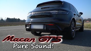 2022 Porsche Macan GTS  PURE SOUND [upl. by Urba426]