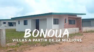 VILLAS DE 500m2 À PARTIR DE 24 MILLIONS À BONOUA ABIDJAN CÔTEDIVOIRE [upl. by Euqinor]