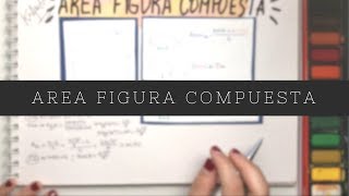 Área de una figura compuesta [upl. by Enileuqkcaj]