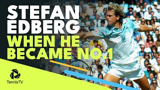 The Week Serve and Volley Master Stefan Edberg Became No1 For The First Time [upl. by Atnuahsal]