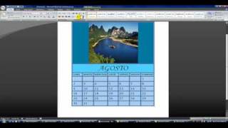 Hacer calendarios en word rapido y sencillo [upl. by Shirline]