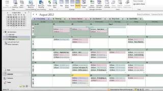 Create and Share Calendar in Outlook [upl. by Fazeli519]