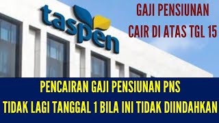 INFO DARI TASPEN  PENCAIRAN GAJI PENSIUNAN PNS TIDAK CAIR TANGGAL 1 BILA HAL INI TIDAK DIINDAHKAN [upl. by Faythe]