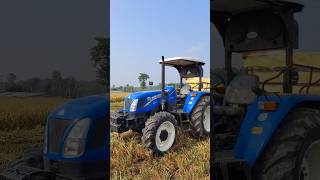 New holland 6510 44 youtubeshorts newhollond farming [upl. by Noelopan225]