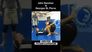 GSP amp John Danaher  Jiujitsu In the Blue Basement [upl. by Notlew]