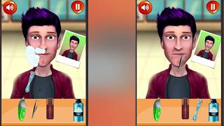 Barber Shop Hair Salon Beard Hair Cutting Games 2 [upl. by Ellinehc759]