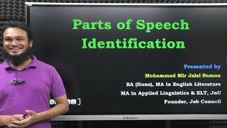 Parts of Speech Identification Questions and Solutions [upl. by Shirley]