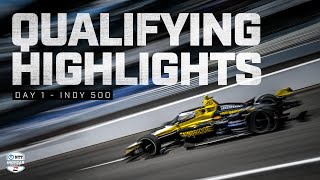 Qualifying Highlights  2024 Indianapolis 500  Day 1  INDYCAR SERIES [upl. by Millur]