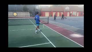 Improving Slice Serve tennispractice drill practice [upl. by Ekle]