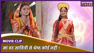 Navratri Special  मां वट सावित्री से श्रेष्ठ कोई नहीं  Jai Vat Savitri Mayyiya Movie Clip [upl. by Tartan123]