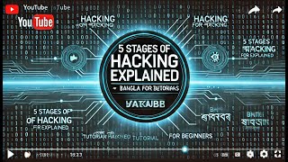 Day 7  5 Stages of Hacking  Ethical Hacking Explained in Bangla  Beginners Guide [upl. by Toft744]