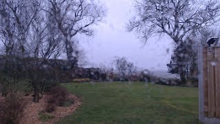 LIVE Zware storm Eunice trekt over Nederland 18 februari 2022 Coderood [upl. by Gnuj353]