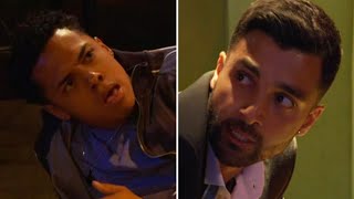 EastEnders  Keegan ButcherBaker amp Vinny Panesar Punch Each Other  24th August 2021 [upl. by Pinkham]