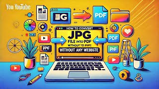 Convert JPG to PDF in SECONDS Without Any Website Top PDF Tools for Beginners 2024 [upl. by Adnovad]