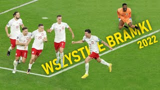 Wszystkie Bramki Reprezentacji Polski w 2022 roku ᴴᴰ [upl. by Inuat16]