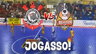 CORINTHIANS x MAGNUS SUB 18 O JOGO PEGOU FOGO 🔥 [upl. by Lecram]