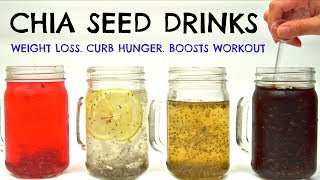 Chia Seed Drinks for Weight Loss amp Curb Hunger  Joanna Soh [upl. by Eiknarf]