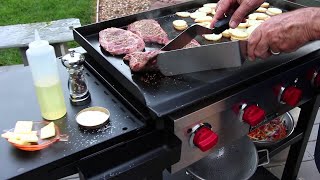 How To Grill on a Flat Top [upl. by Thevenot19]