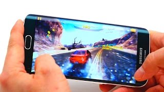 ▶ Samsung Galaxy S6 Edge GamingCheck Deutsch [upl. by Neelon]