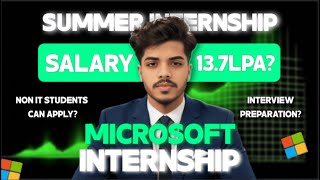 🌟 Microsoft Summer Internship 2025 Roadmap  How to Apply Skills Needed amp Free Guide Included 🌟 [upl. by Lindblad]