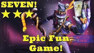 EPIC RNG Dota Auto Chess SEVEN ★★★ Game  Fun Challenge Game Replay [upl. by Roldan259]