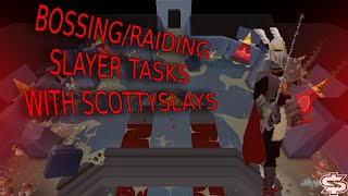 RaidingBossing amp Slayer Tasks w Scottyslays  LastPruple [upl. by Atiana604]