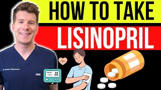 Doctor explains HOW TO USE LISINOPRIL aka Prinivil  Zestril including doses and side effects [upl. by Haskel727]