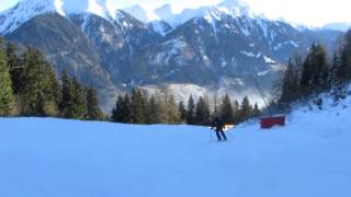 Bad Hofgastein Piste H2 Kleine Scharte [upl. by Socin]