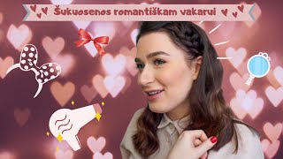 Šukuosenos romantiškam vakarui 💕 [upl. by Ecilahc872]