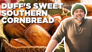 Duff Goldmans Sweet Southern Cornbread  Food Network [upl. by Euqram292]