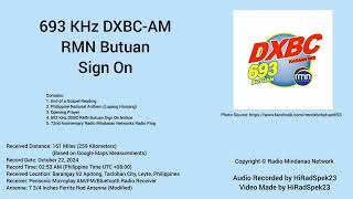 693 KHz DXBC RMN Butuan Sign On [upl. by Kcirnek]