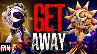 FNAF SONG quotGet Awayquot ANIMATED [upl. by Breeze]