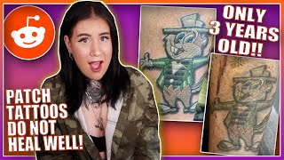 Tattoo Enthusiast Reacts To Fresh VS Healed Tattoos 4 [upl. by Selym]