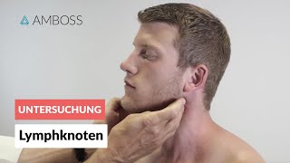 Lymphknoten  Klinische Untersuchung  AMBOSS Video  Lymphknotenuntersuchung [upl. by Pillsbury]