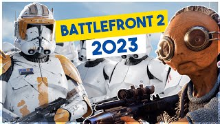 Star Wars Battlefront 2 in 2023 is INCREDIBLE [upl. by Yaned]