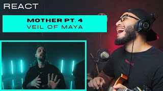 REACT  Guitarrista de Metal reagindo a VEIL OF MAYA  Mother Pt 4 [upl. by Heffron]